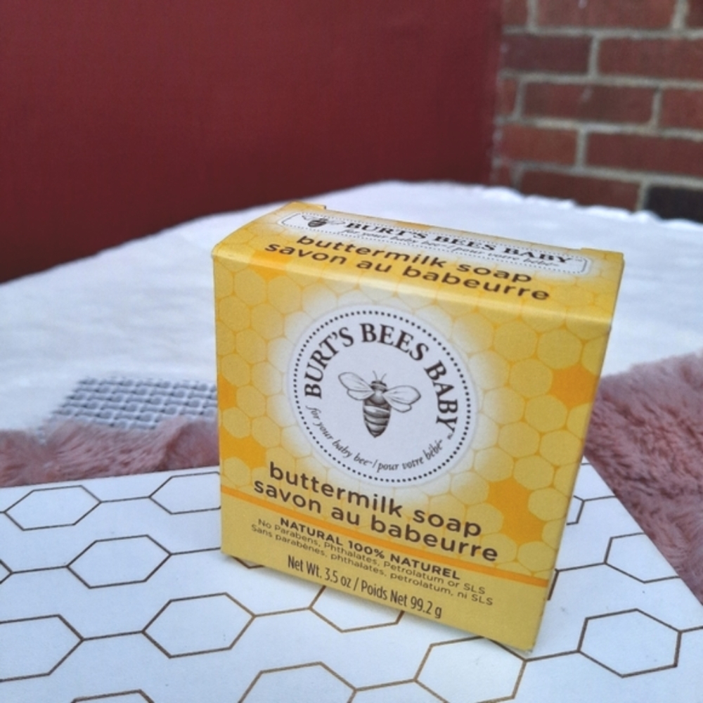 Burt's Bees Baby Buttermilk Soap Bar 3.5 oz Discontinued NEW 100% Natural Kids